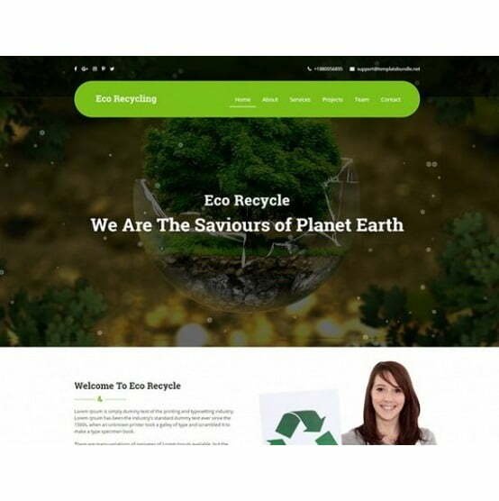 Eco Recycling – HTML Template Eco Recycling – HTML Template