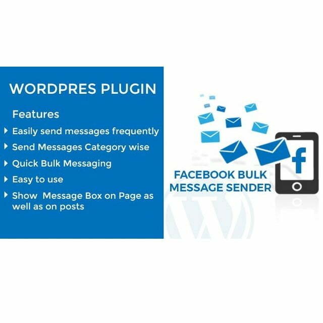 Facebook Bulk Message Sender – WordPress Plugin Facebook Bulk Message Sender – WordPress Plugin