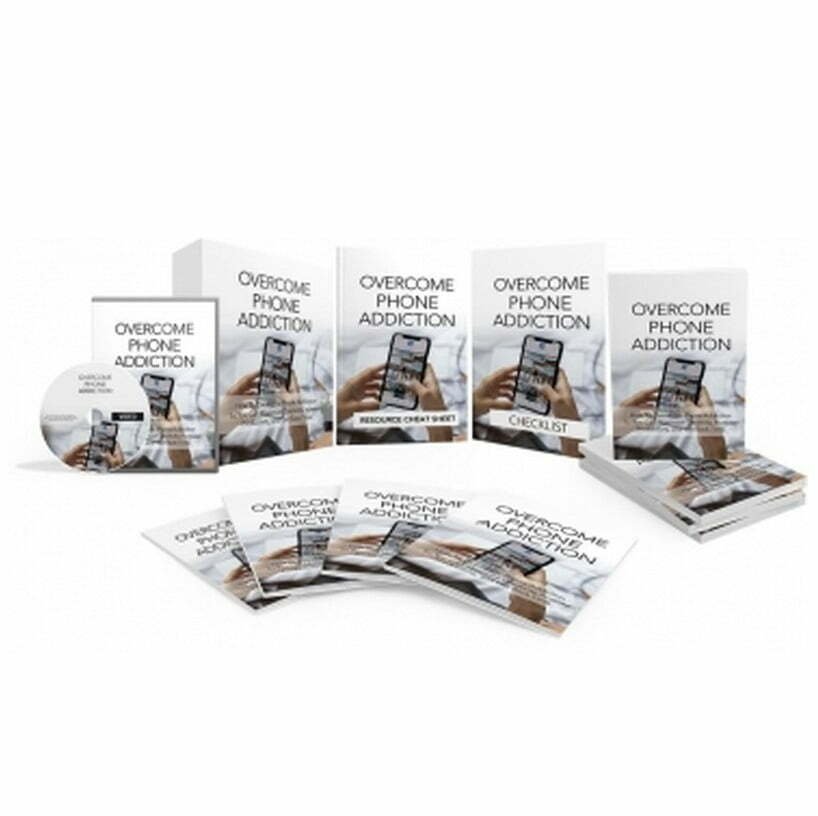 Overcome Phone Addiction – Video Course with Resell Rights Overcome Phone Addiction – Video Course with Resell Rights