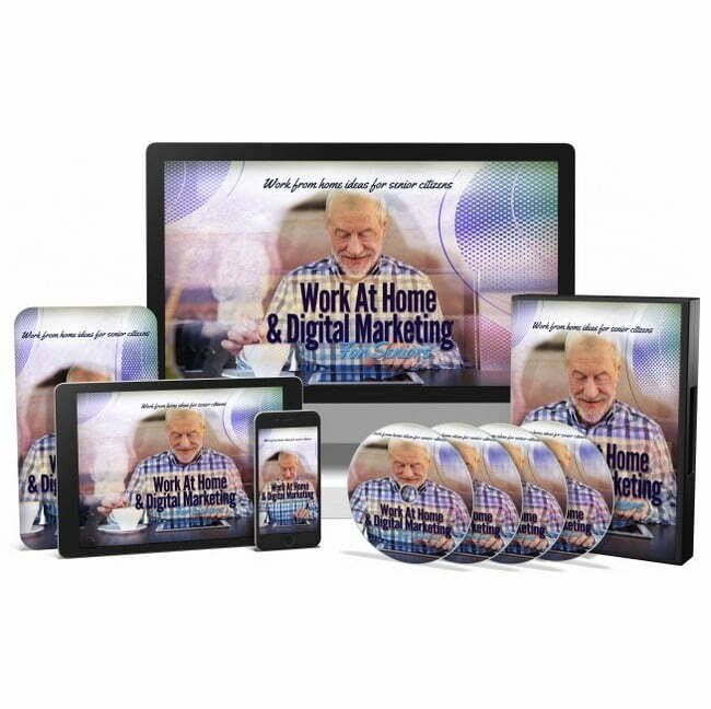 Work at Home & Digital Marketing for Seniors – Video Course with Resell Rights Work at Home & Digital Marketing for Seniors – Video Course with Resell Rights
