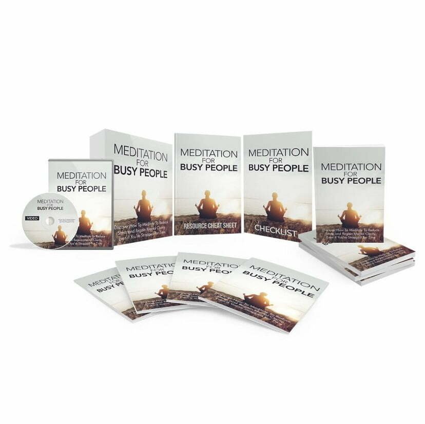 Meditation for Busy People – Video Course with Resell Rights Meditation for Busy People – Video Course with Resell Rights