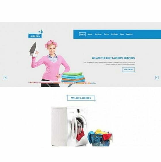 Laundry – HTML Template Laundry – HTML Template