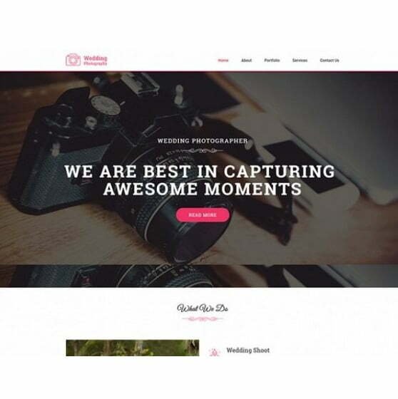 Wedding Photography – HTML Template Wedding Photography – HTML Template