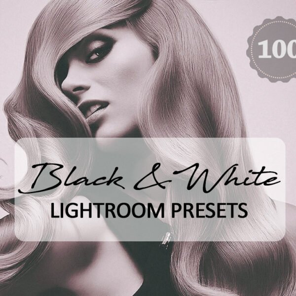 100 Black & White Lightroom Presets Vol. 1