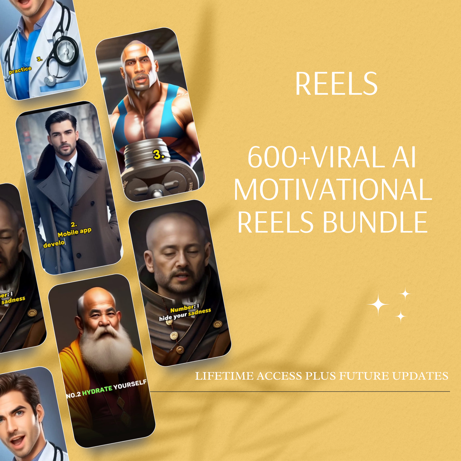 600+ AI-Ready Motivational Reel Bundle 600+ AI-Ready Motivational Reel Bundle