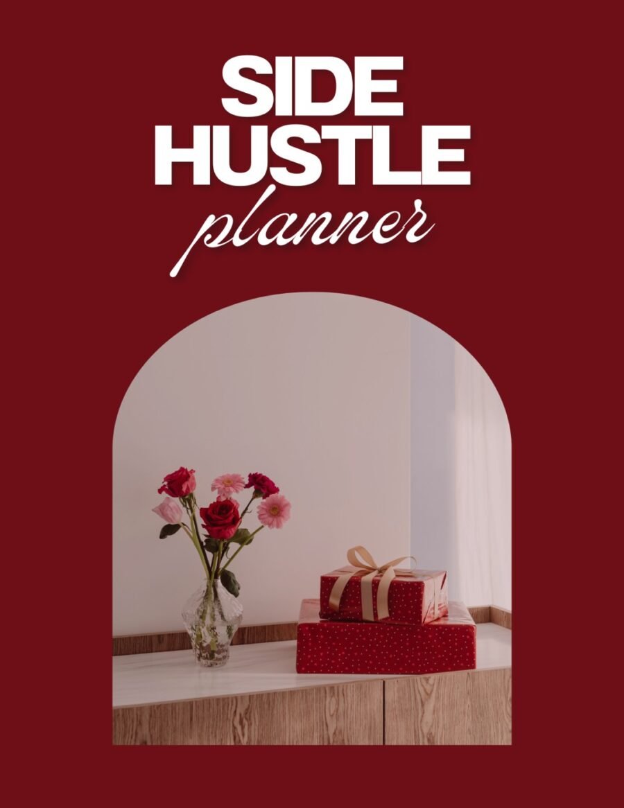 Side Hustle project Planner – Canva Editable Template