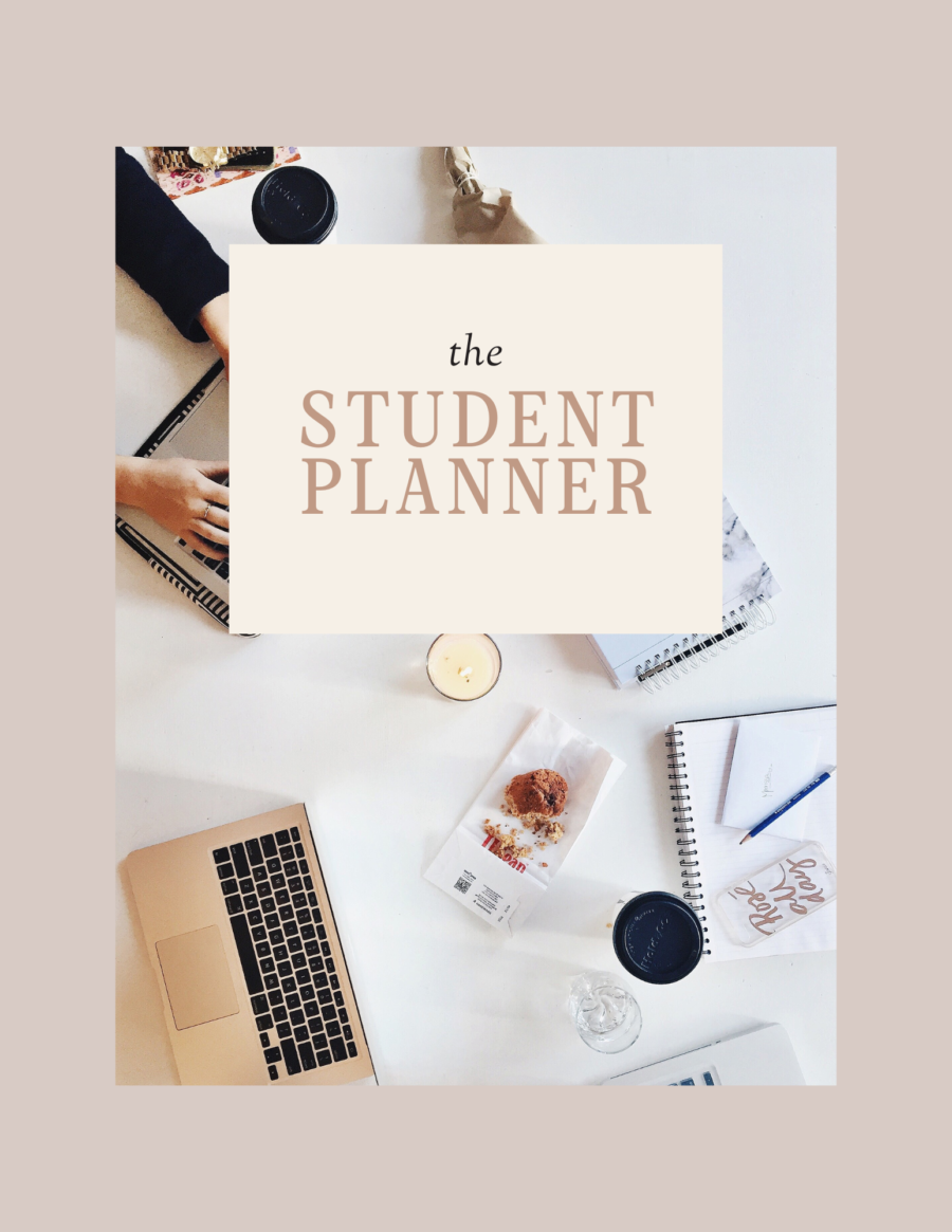 Student Planner – Canva Editable Template